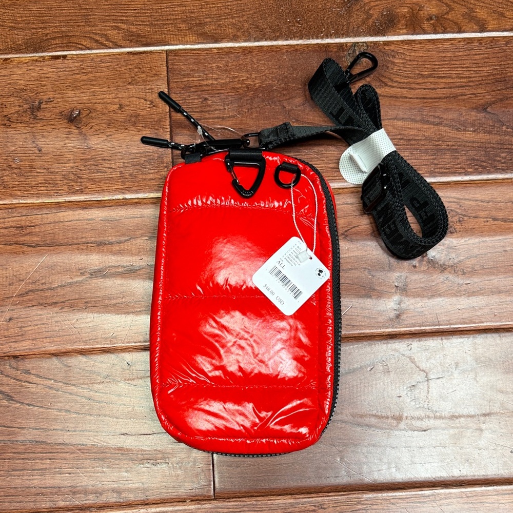 FP Movement by Free People Red Quilted Crossbody Bag